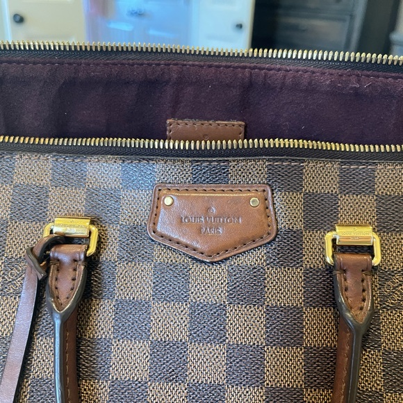 SOLD Louis Vuitton Damier Ebene Belmont Tote - Picture 3 of 10